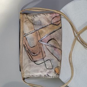 Botany Leather Crossbody Clutch Style Handbag